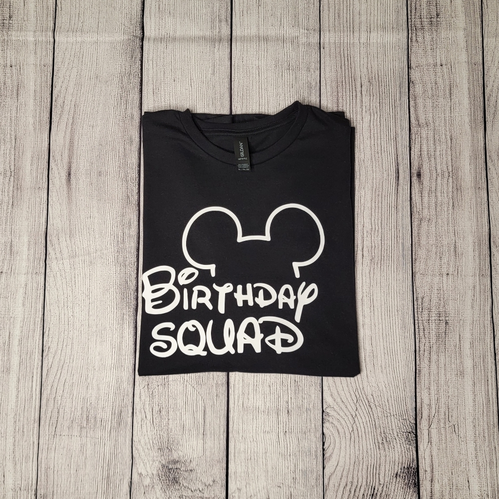Men's Birthday Squad T-Shirt
